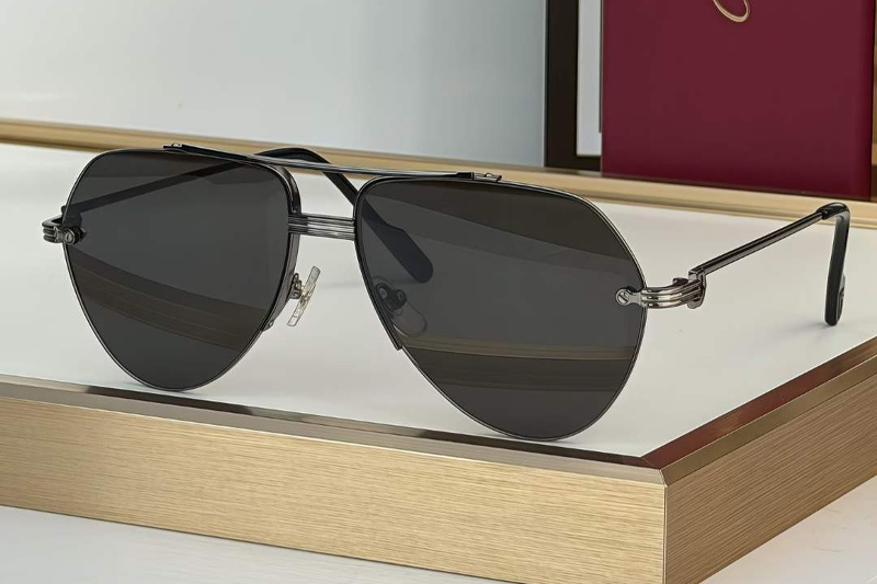 CT0427S Sunglasses Gunmetal Gray