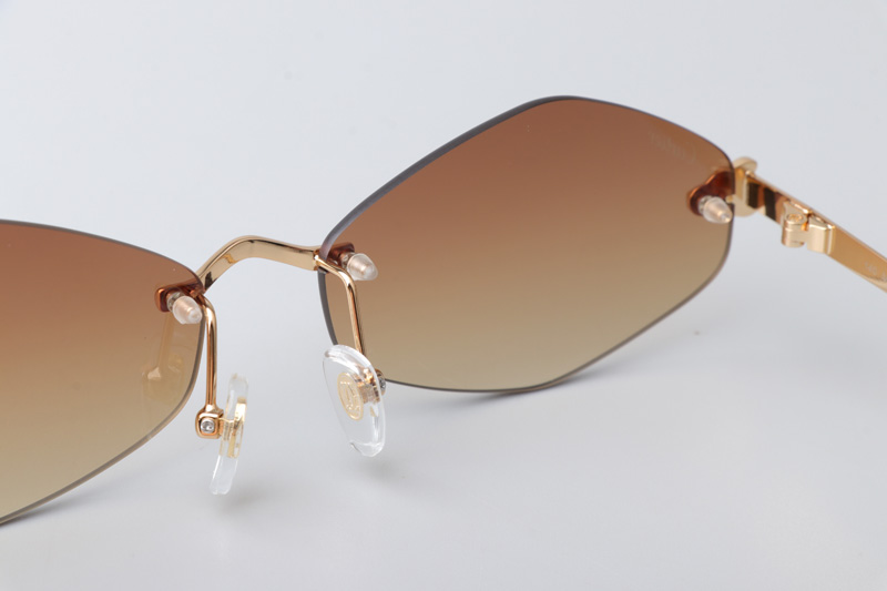 CT0433S Sunglasses Gold Brown