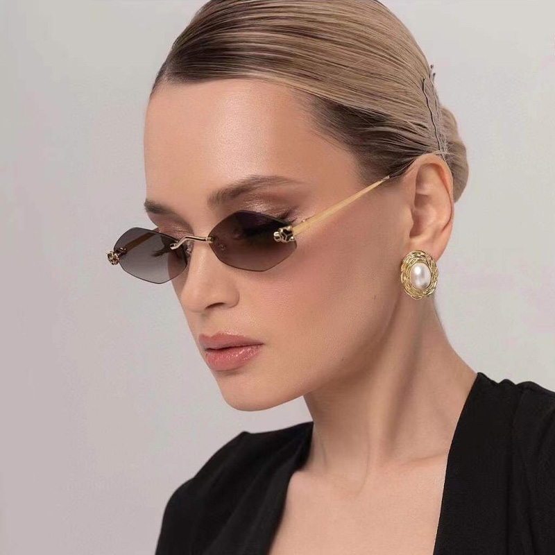 CT0433S Sunglasses Gold Gradient Gray