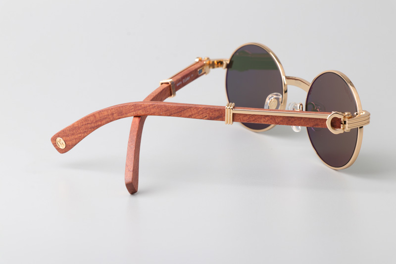 CT0464S Sunglasses Gold Red Green