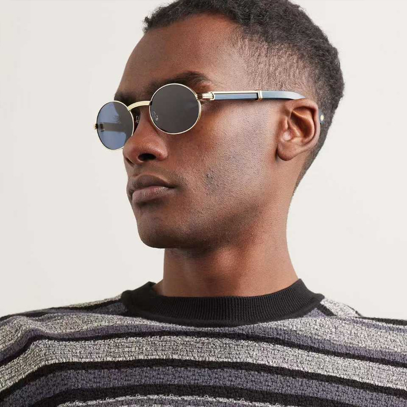 CT0464S Sunglasses Silver Gray Gradient Gray