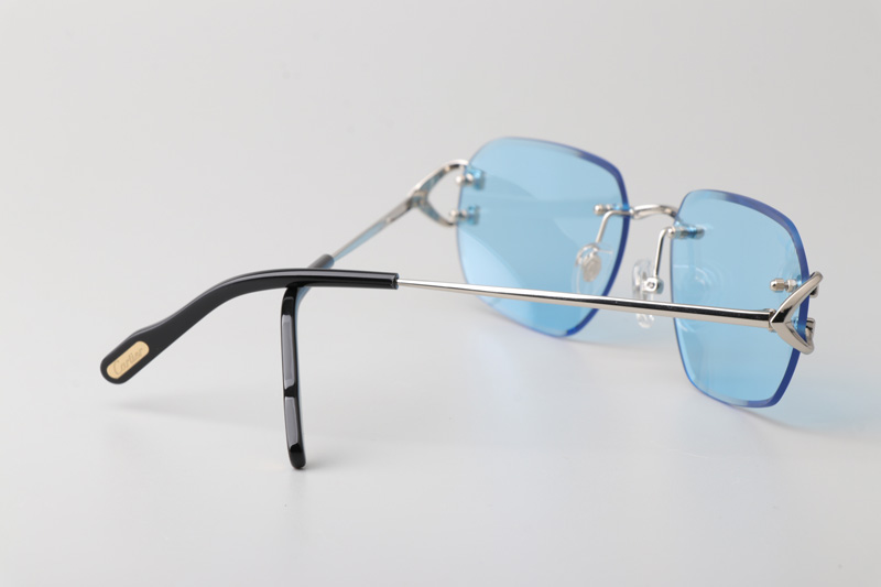 CT0468S Sunglasses Silver Blue