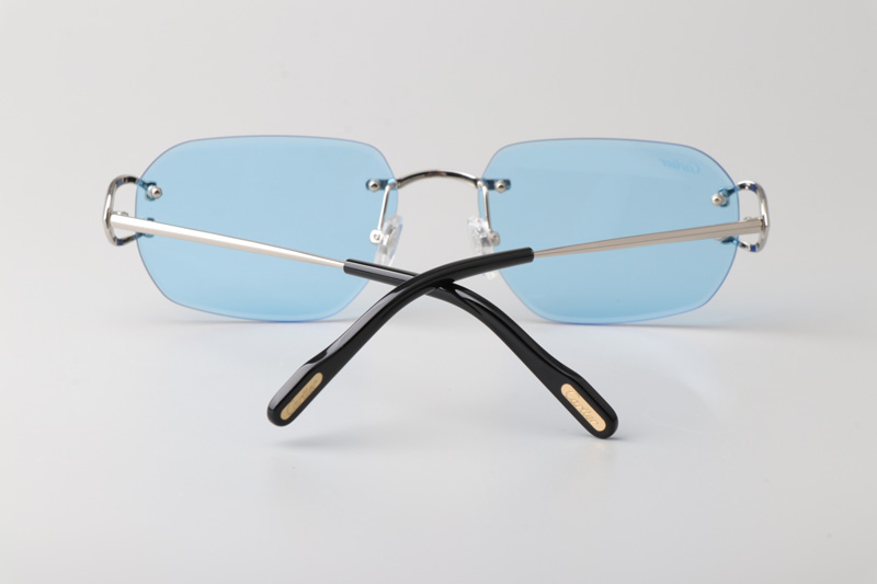 CT0468S Sunglasses Silver Blue