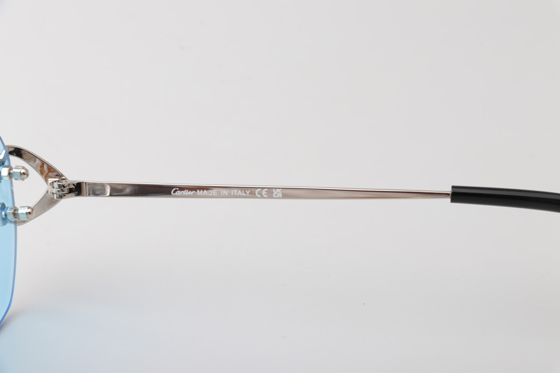 CT0468S Sunglasses Silver Blue