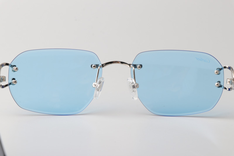 CT0468S Sunglasses Silver Blue