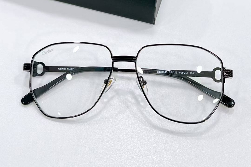 CT0484O Eyeglasses Black