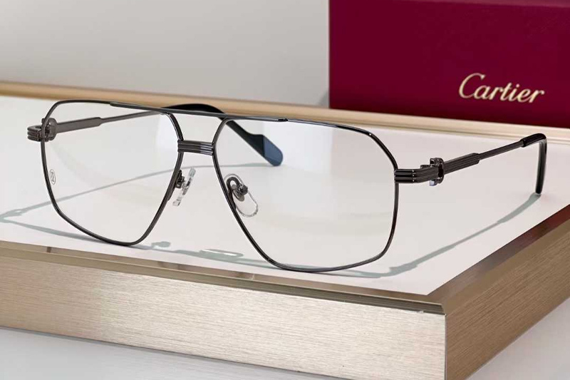 CT0484O Eyeglasses Gunmetal