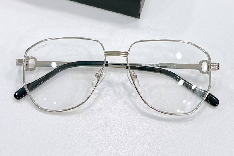 CT0484O Eyeglasses Silver