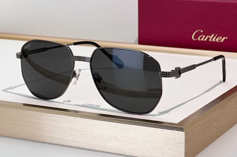 CT0484O Sunglasses Gunmetal Gray