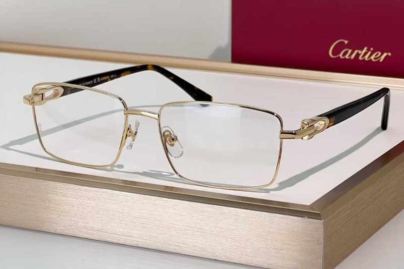 CT0520O Eyeglasses Gold Tortoise