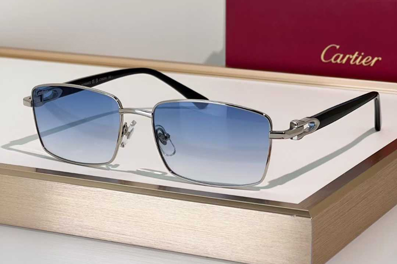 CT0520O Sunglasses Silver Gradient Blue