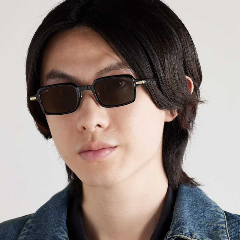 CT0539S Sunglasses Black Gold Gray