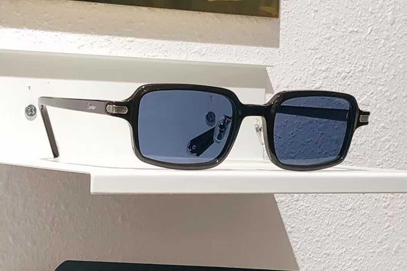 CT0539S Sunglasses Black Silver Blue