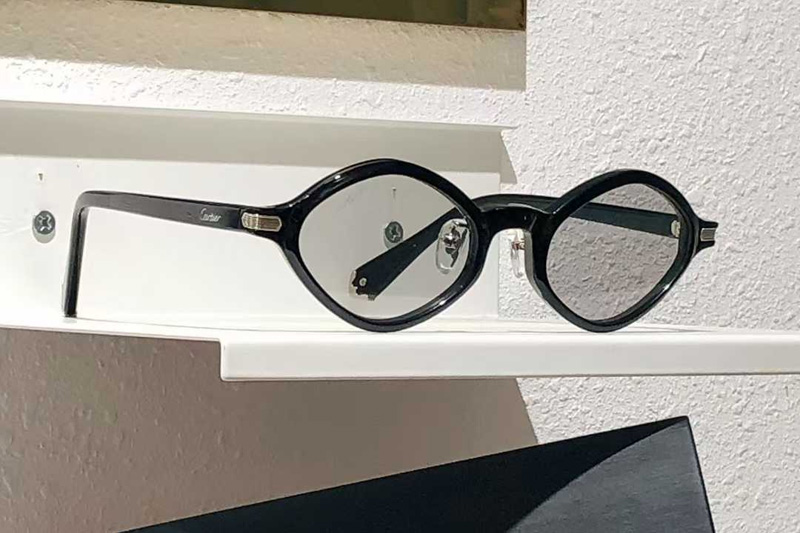 CT0540S Sunglasses Black Silver Light Gray