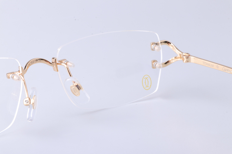 CT0550S Eyeglasses Gold