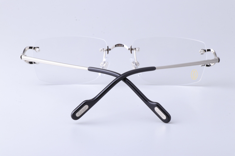 CT0550S Eyeglasses Silver