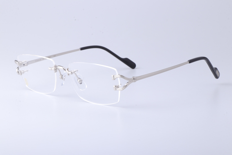 CT0550S Eyeglasses Silver
