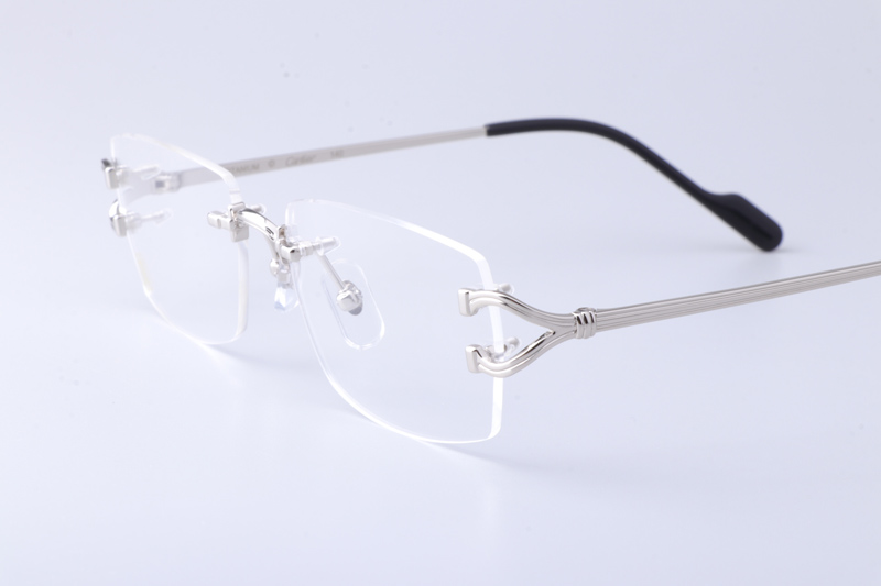 CT0550S Eyeglasses Silver