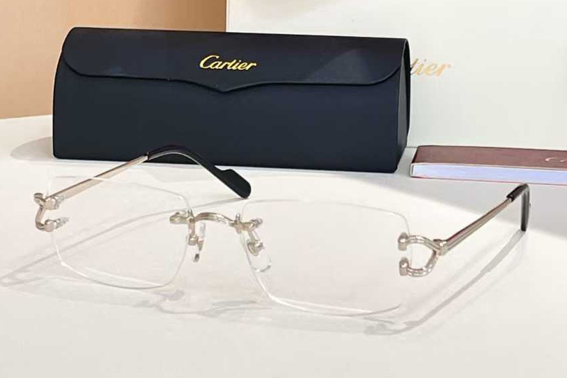 CT0563O Eyeglasses Silver