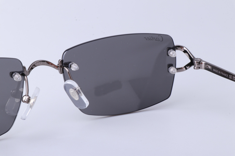 CT0563O Sunglasses Gunmetal Gray