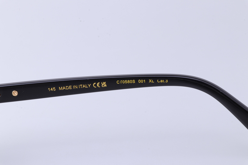 CT0580S Sunglasses Gold Black Gray