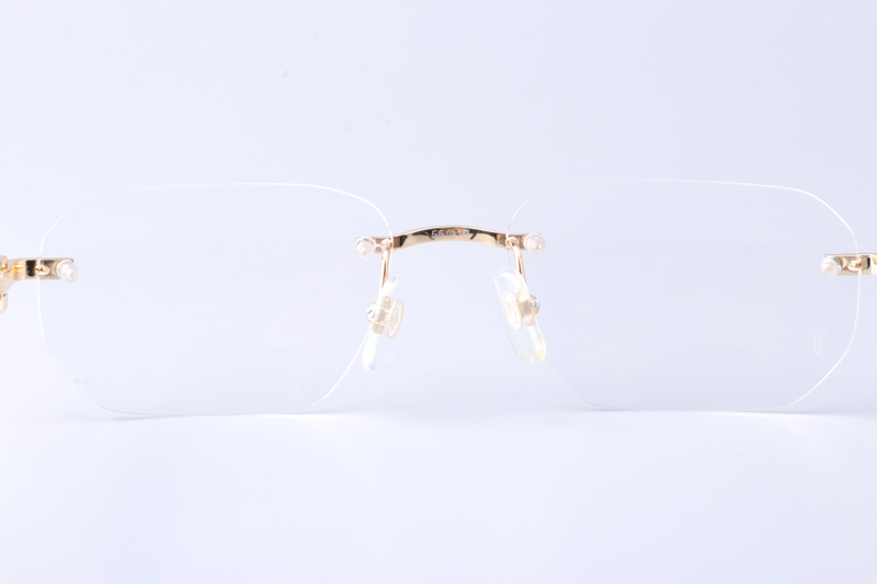 CT0583O Eyeglasses Gold Gray