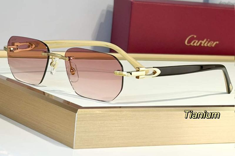 CT0583O Sunglasses Gold Gradient Pink