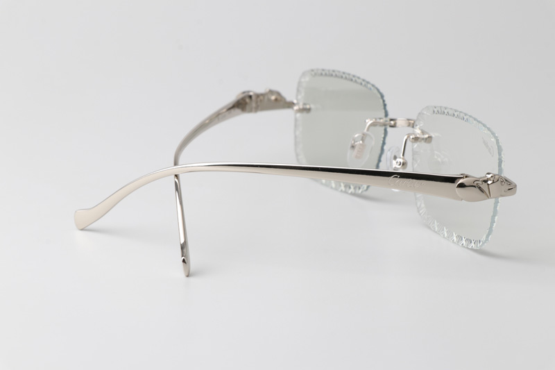 CT06591J Sunglasses Silver Photochromic Gray