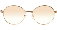 CT 1990-0692 White Mix Black Buffalo Sunglasses In Silver Brown