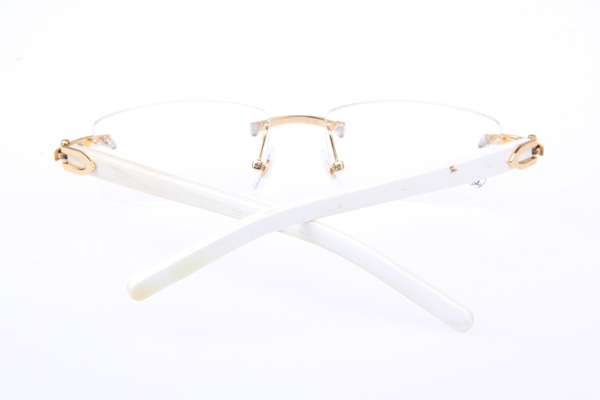 CT 3524012 White Buffalo Eyeglasses In Gold