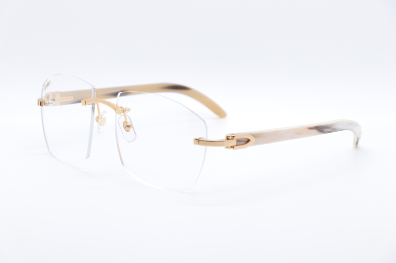 CT 4189706 White Buffalo Eyeglasses Gold