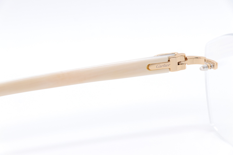 CT 4189706 White Buffalo Eyeglasses Gold