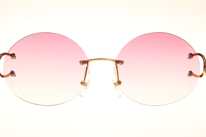 CT 4193832 Sunglasses In Gold Gradient Pink