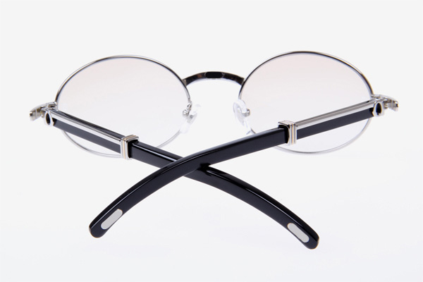 CT 7550178 55-22 Black Buffalo Sunglasses In Silver Brown