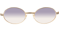 CT 7550178 55-22 Wood Sunglasses In Gold Grey