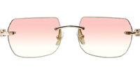 CT 8300818 Black Buffalo Sunglasses In Gold Gradient Pink