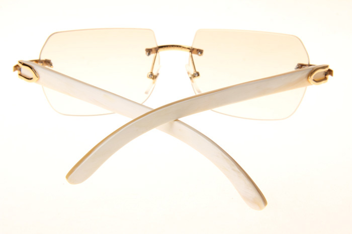 CT 8300818 White Buffalo Sunglasses In Gold Gradient Brown