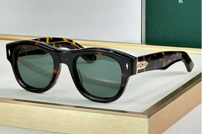 Caan Sunglasses Tortoise Green
