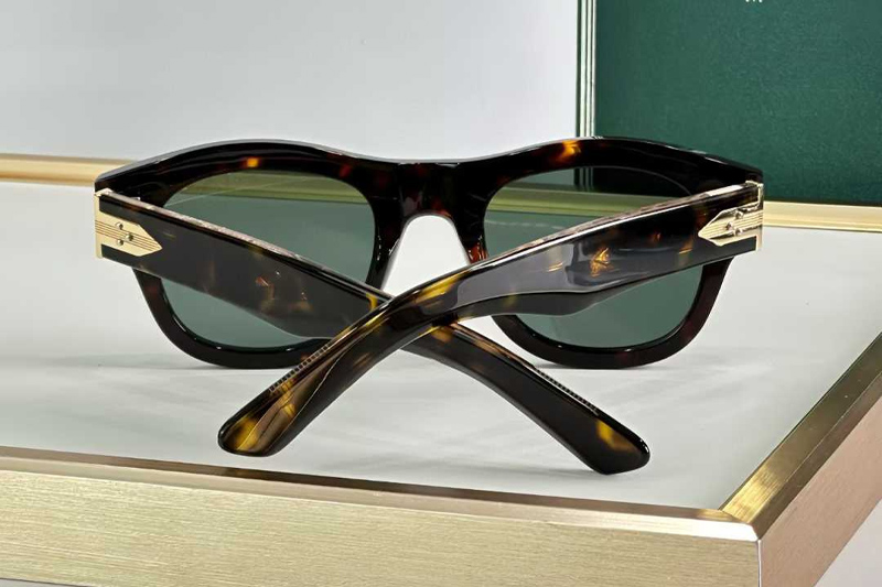 Caan Sunglasses Tortoise Green