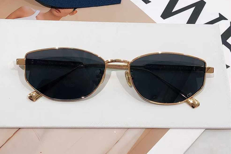 Cannage B1U Sunglasses Gold Gray