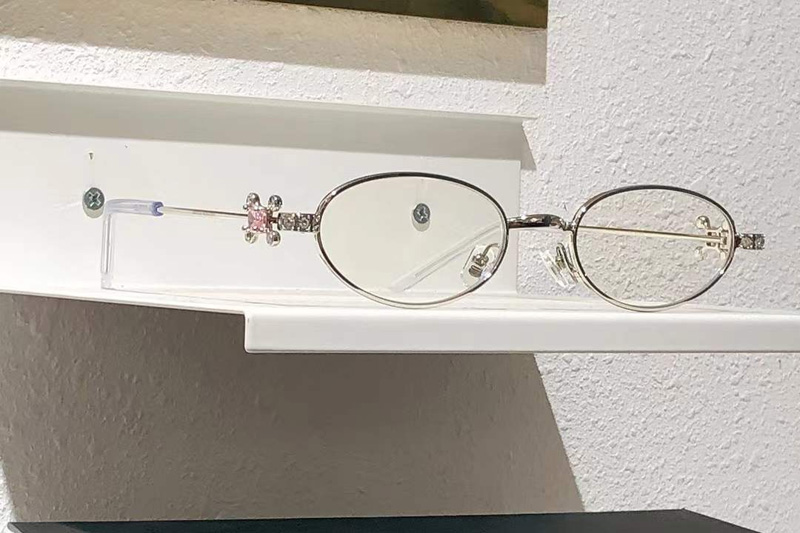 Carat Eyeglasses Silver