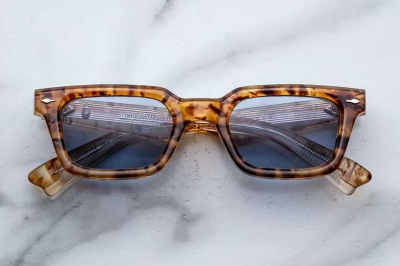 Casablanca Sunglasses Light Tortoise Blue