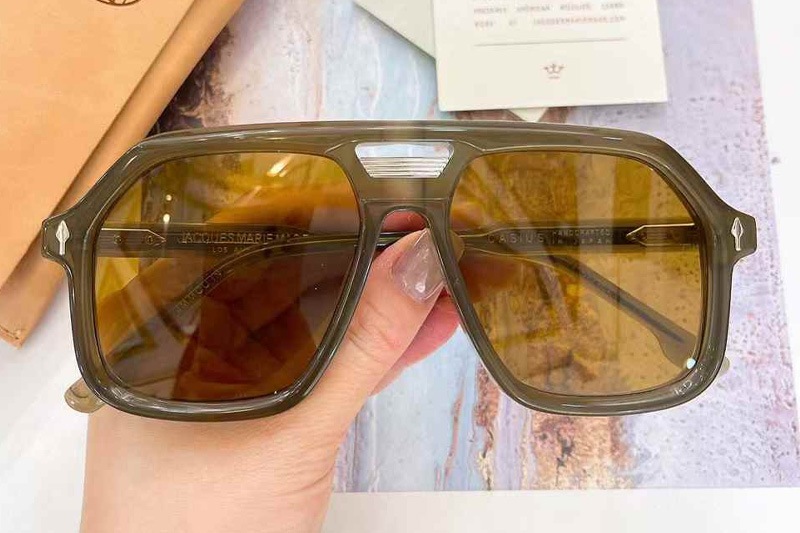 Casius Sunglasses Green Brown