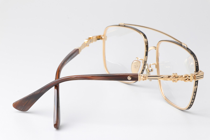 Cbeath II Eyeglasses Gold