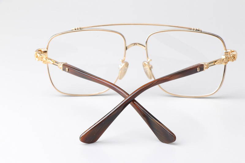 Cbeath II Eyeglasses Gold