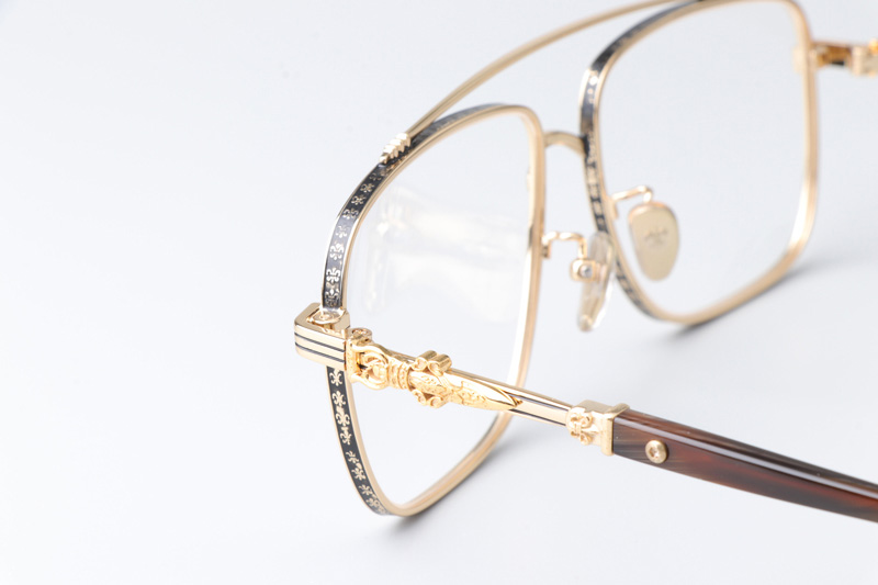 Cbeath II Eyeglasses Gold