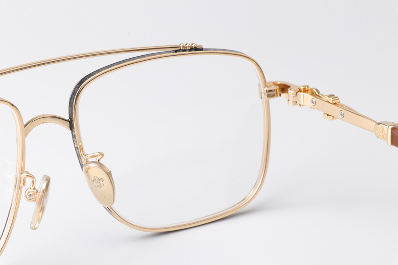Cbeath II Eyeglasses Gold