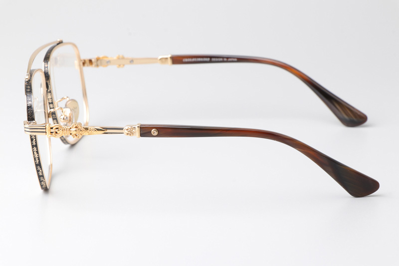 Cbeath II Eyeglasses Gold