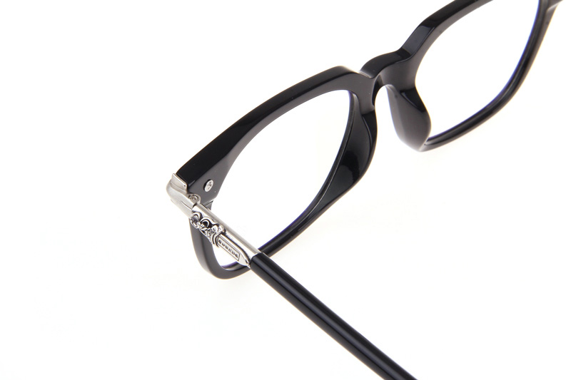 Chinnutz RL-I Eyeglasses Black Silver
