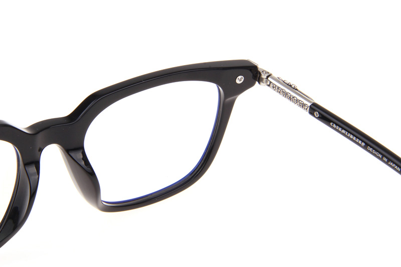 Chinnutz RL-I Eyeglasses Black Silver